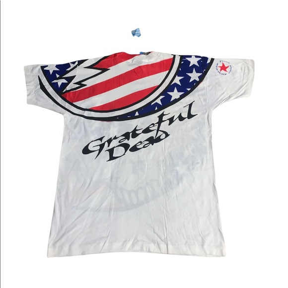 Vintage Grateful Dead 1993 Summer Tour Liquid Blur Single Stitch Shirt AOP - Picture 7 of 13